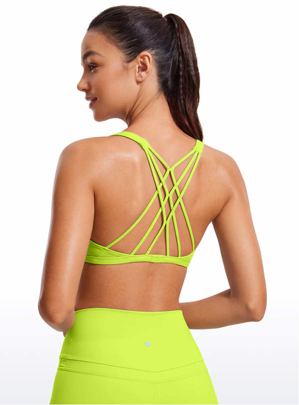 Strappy Yoga Bra