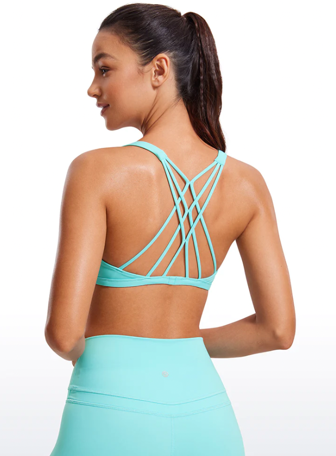 Strappy Yoga Bra