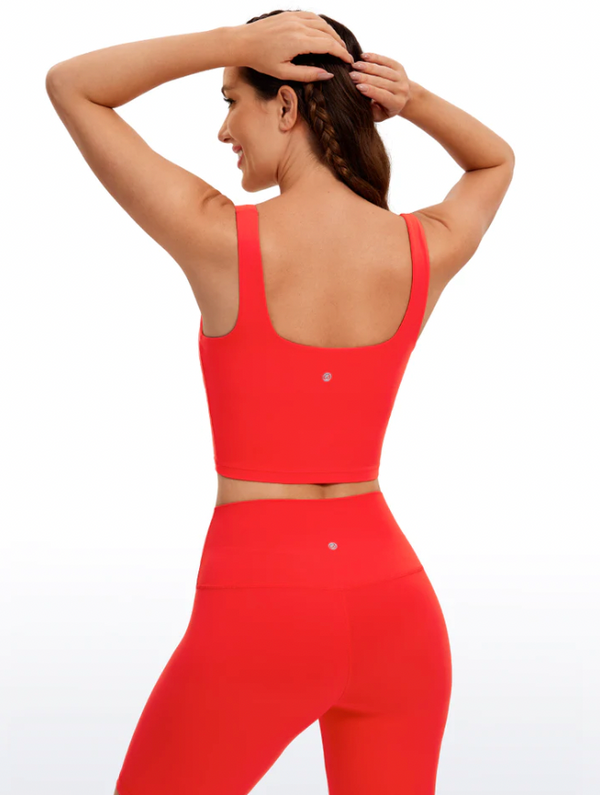 Longline Bra Square Neck